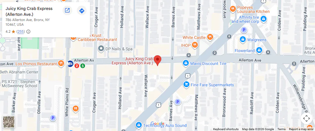Location, 786 Allerton Ave, Bronx, NY 10467